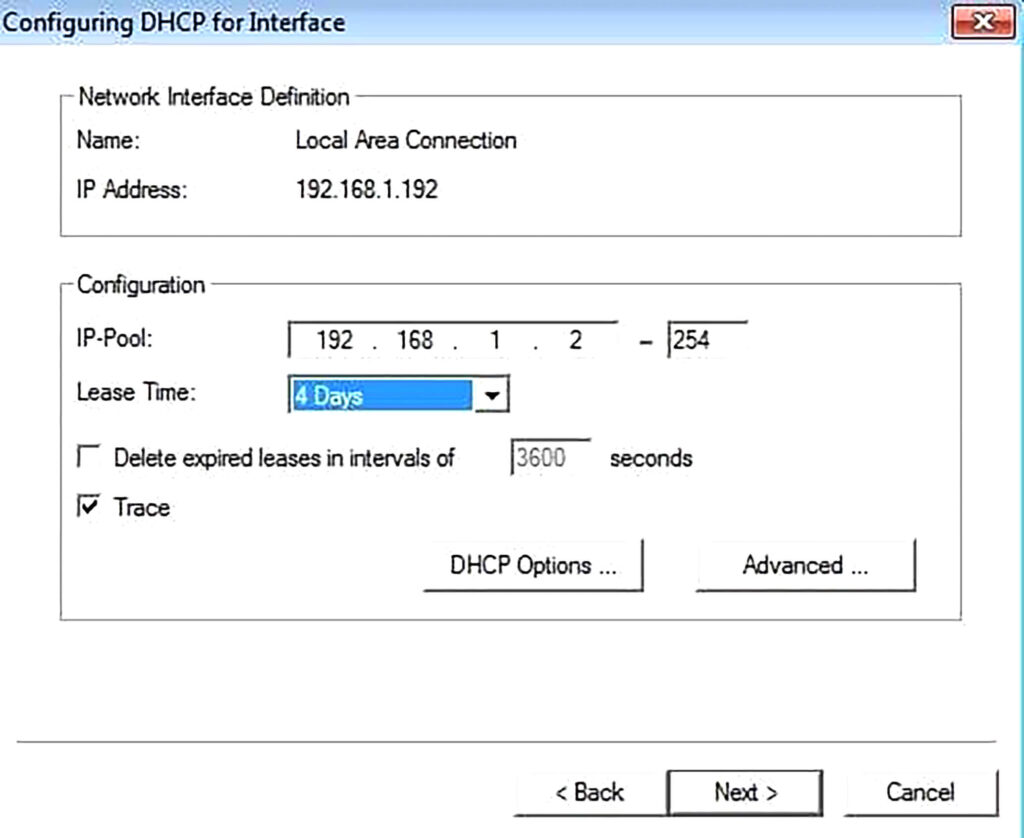آموزش راه اندازی Server DHCP- مرحله نهم