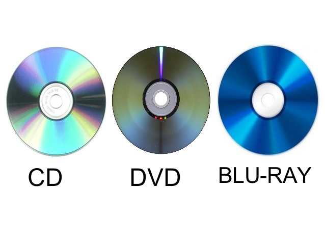 مقایسه دیسک بلوری با DVD و CD