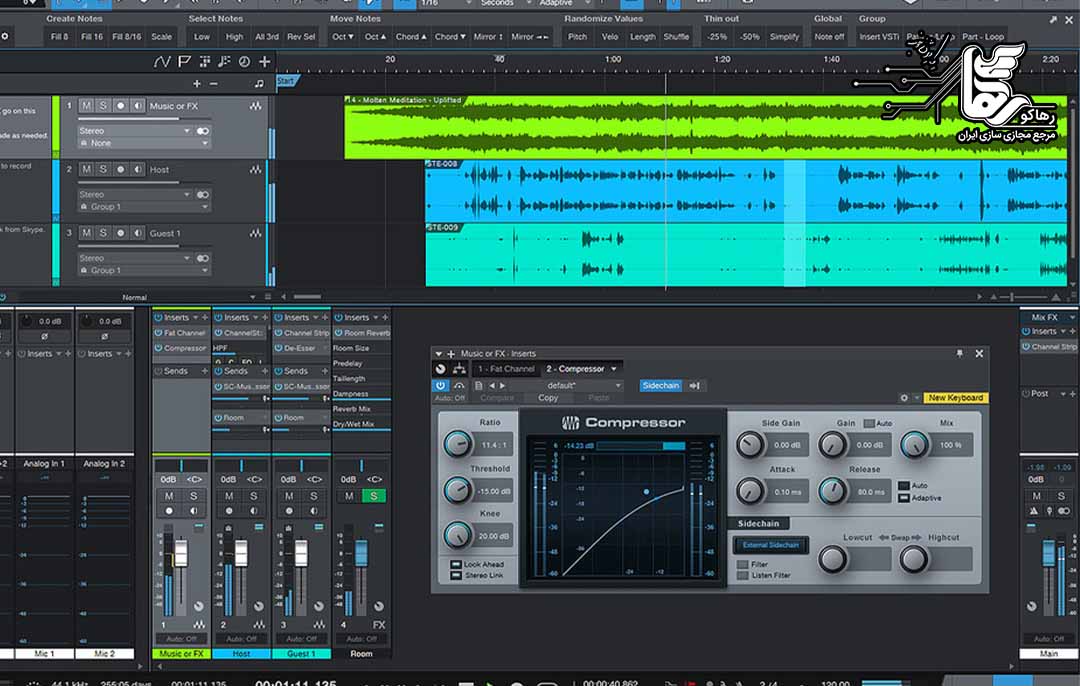 انتخاب نرم افزار مناسب تولید پادکست