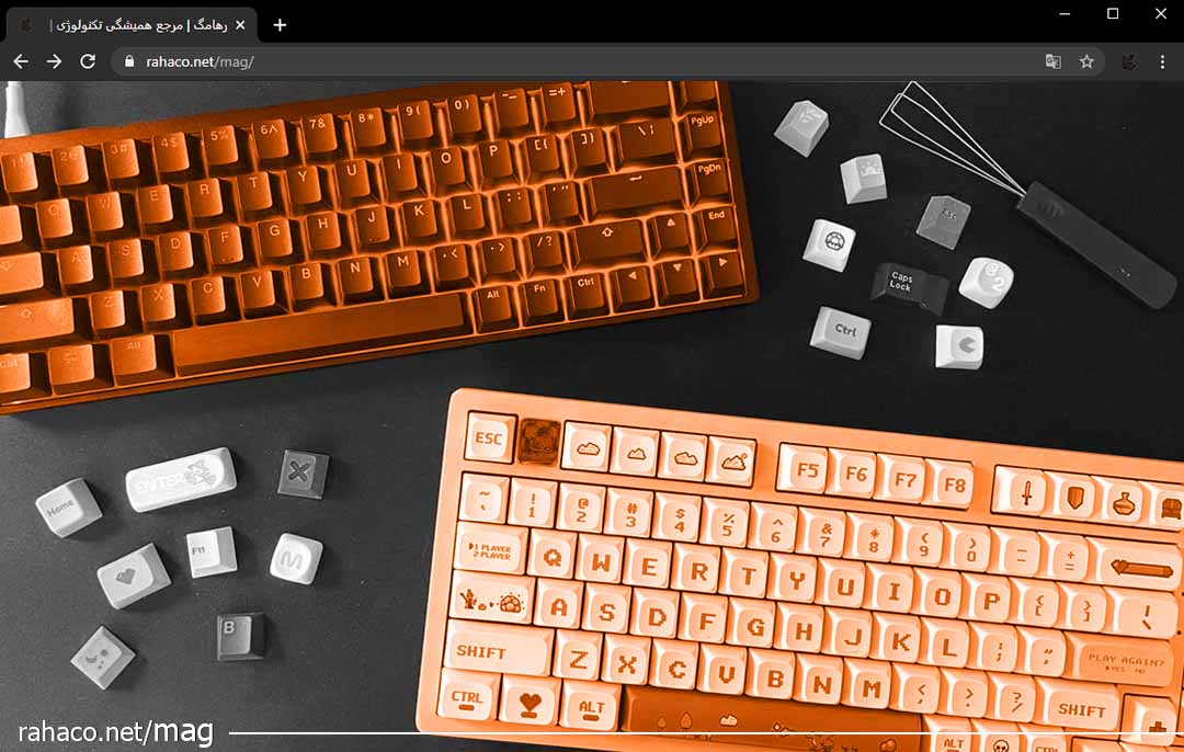 انواع کیبورد