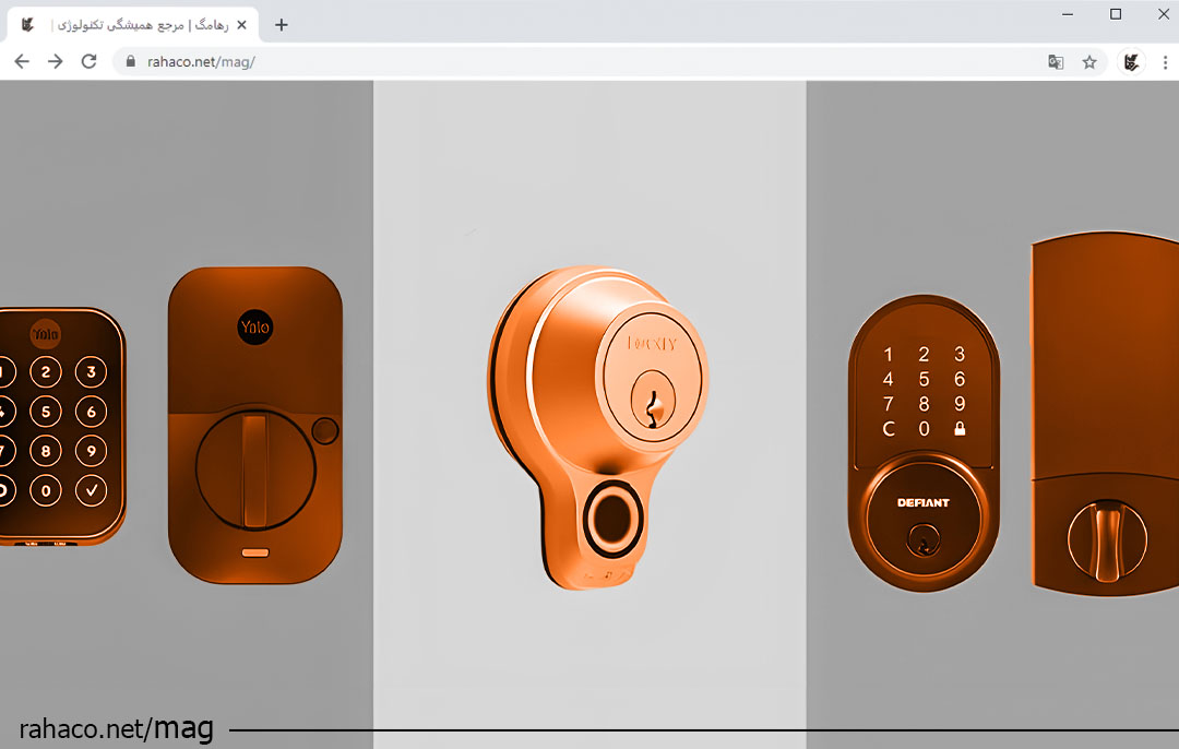 انواع قفل هوشمند