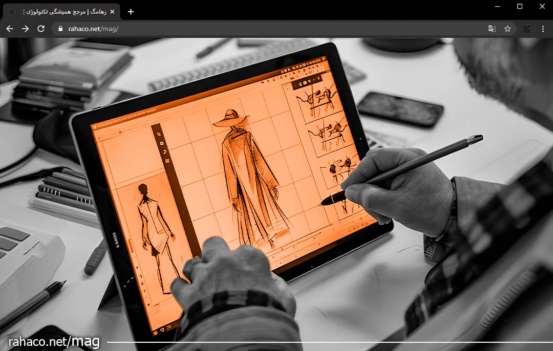 تبلت‌ طراحی لباس