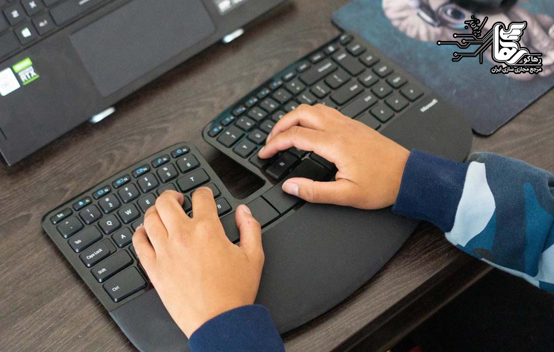 انواع کیبورد ارگونومیک