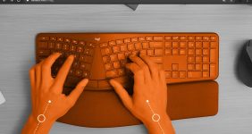 کیبورد ارگونومیک