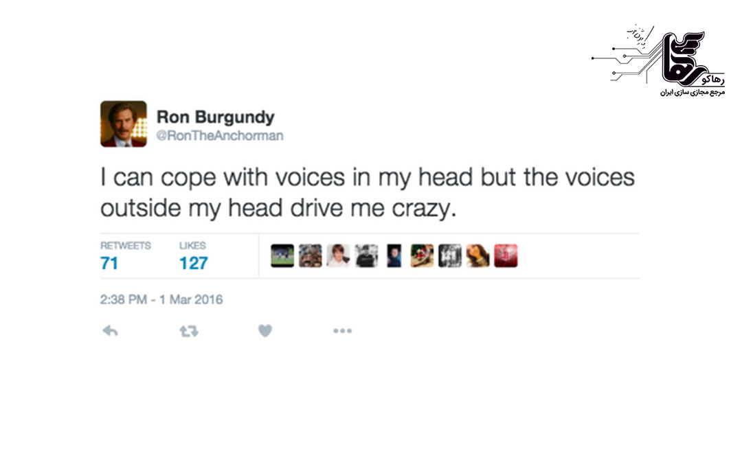 ویژگی اکانت پارودی