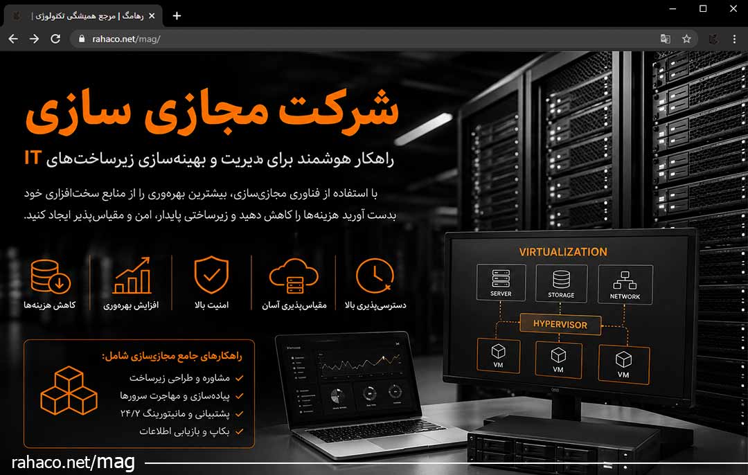 شرکت مجازی سازی