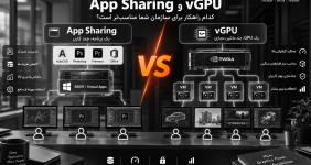 مقایسه App Sharing vs vGPU
