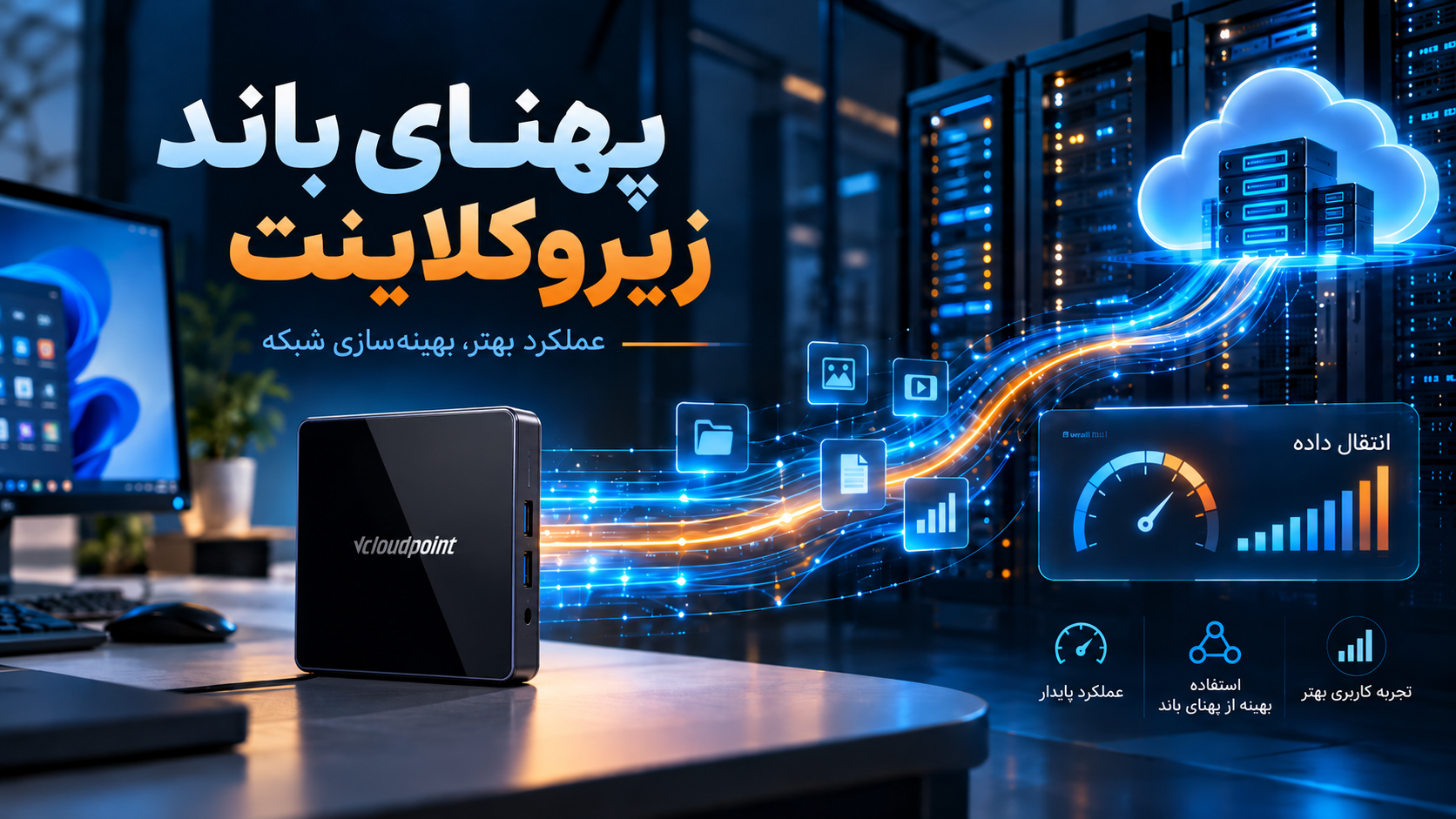 پهنای باند زیروکلاینت